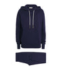 Navy Silk-Cashmere Gia Tracksuit