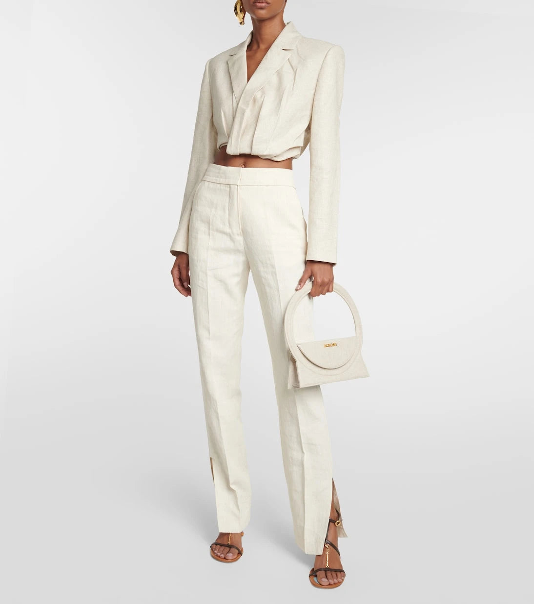 Jacquemus - La Veste Bahia Courte cropped blazer