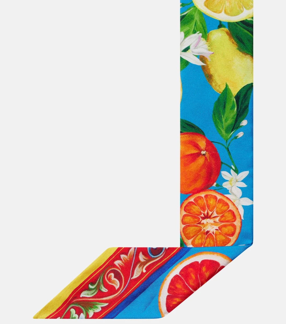 Dolce&Gabbana - Printed silk twill scarf