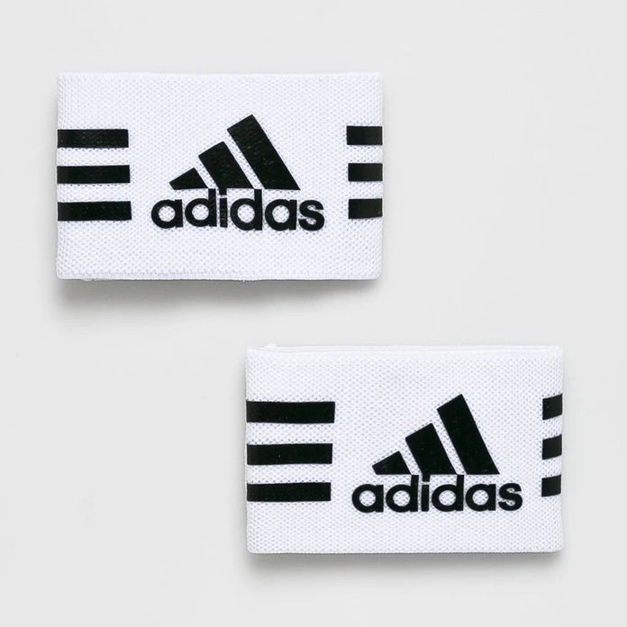 adidas Performance - Futbol kaval koruyucuları ve çoraplarını sabitlemek için bantlar (2 adet)