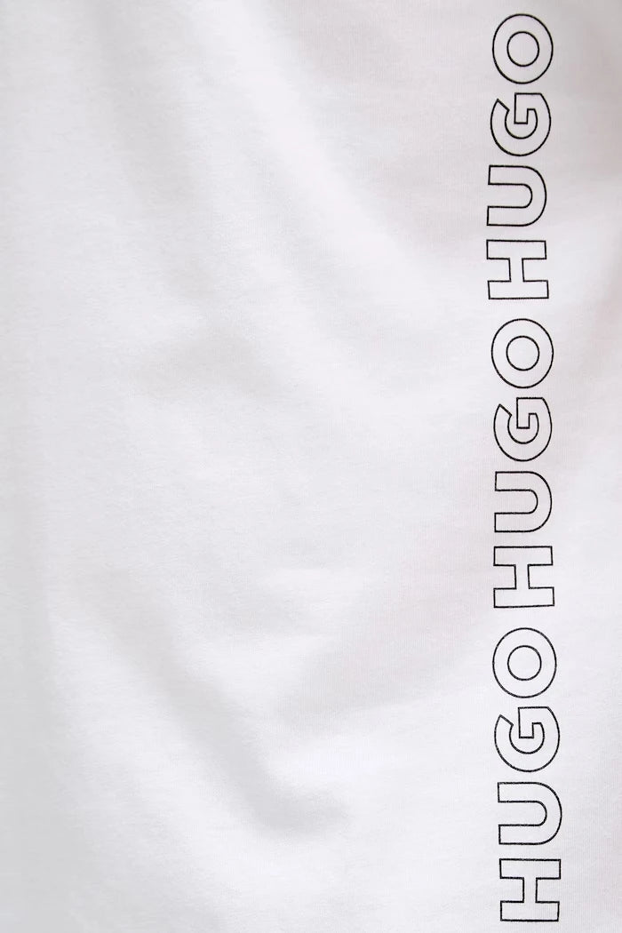 HUGO pamuklu erkek TIKI T-SHIRT