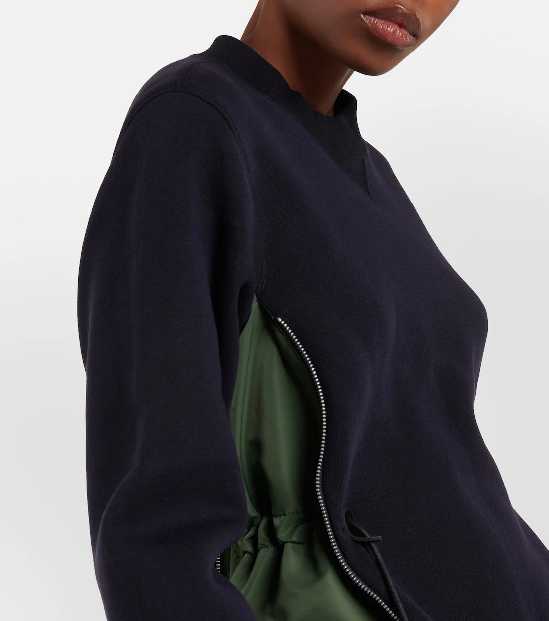 Sacai - Cotton minidress