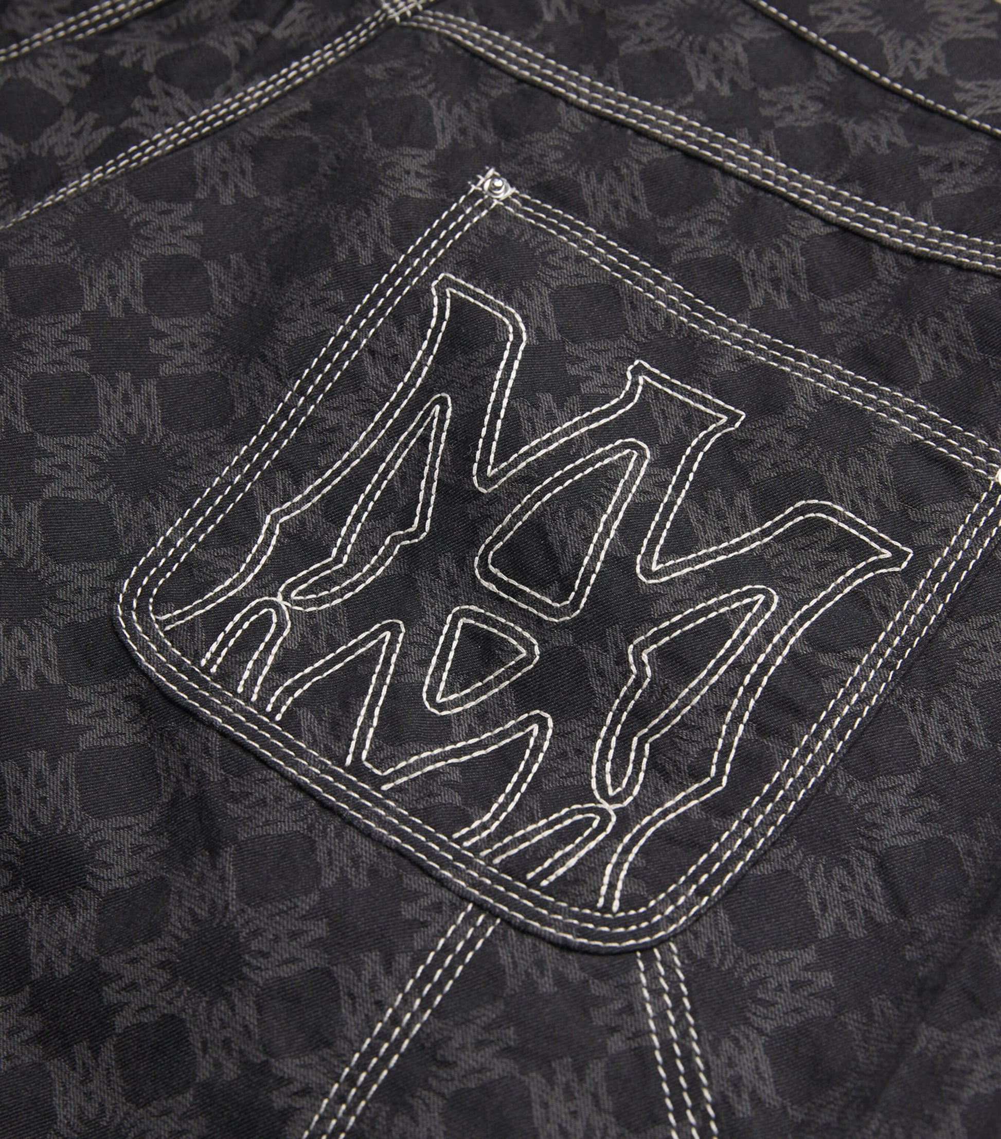 AMIRI Cotton-Linen MA Quad Shorts