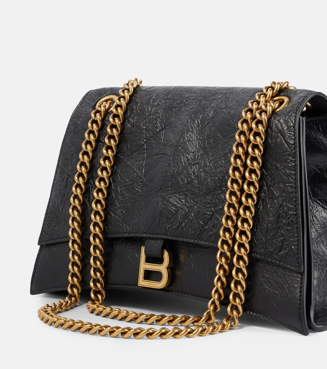 Balenciaga - Crush Medium leather shoulder bag