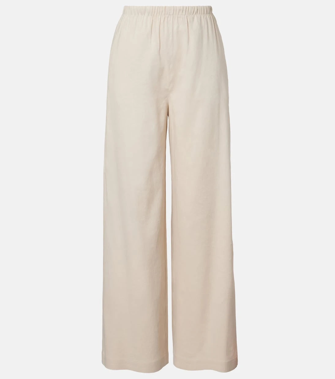Max Mara - Destino linen-blend wide-leg silhouette