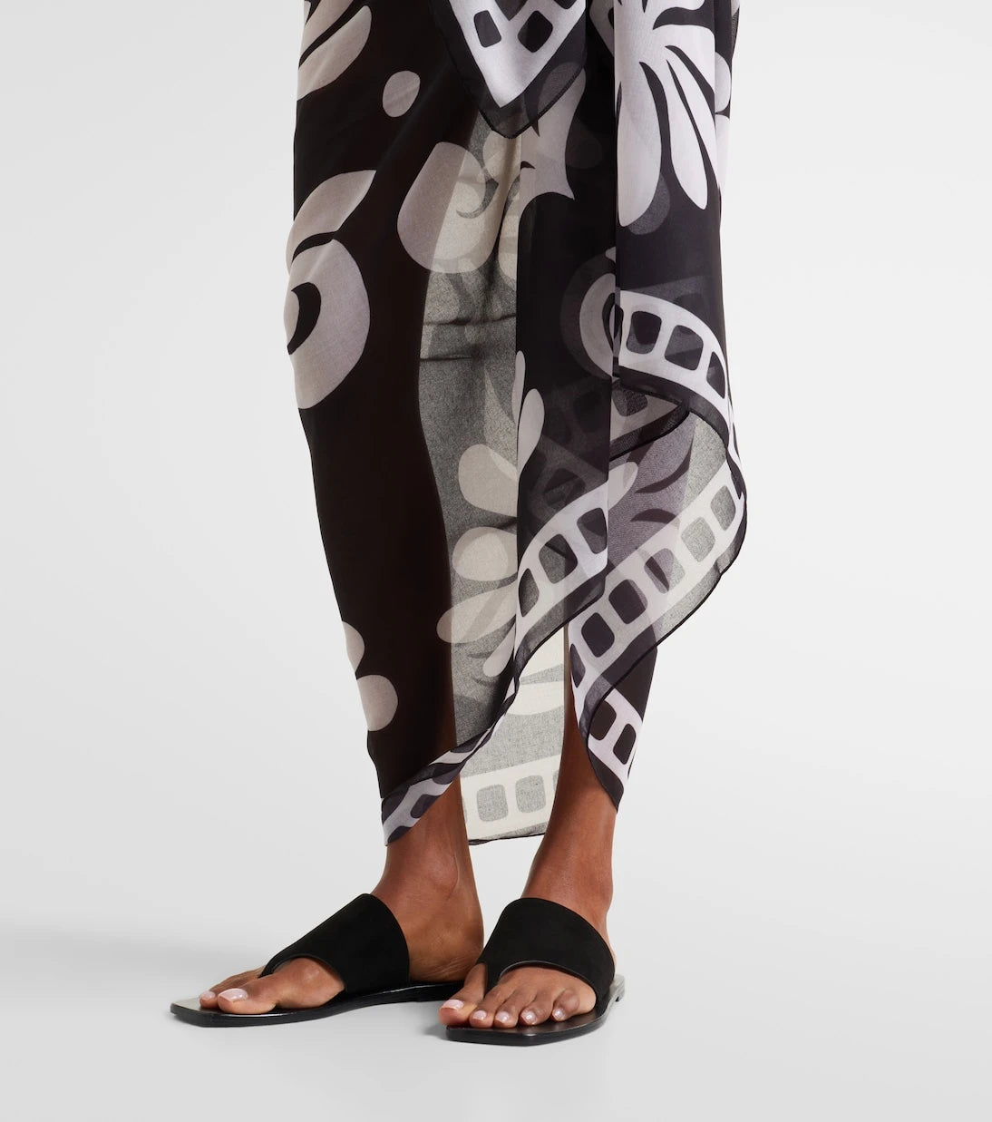 Cala de la Cruz - Luana printed beach cover-up
