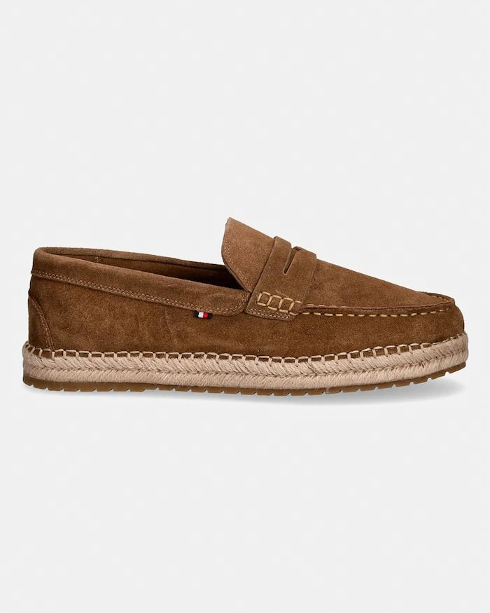 Tommy Hilfiger erkek süet espadril FLEXIBLE HILFIGER SDE ESPADRILLE
