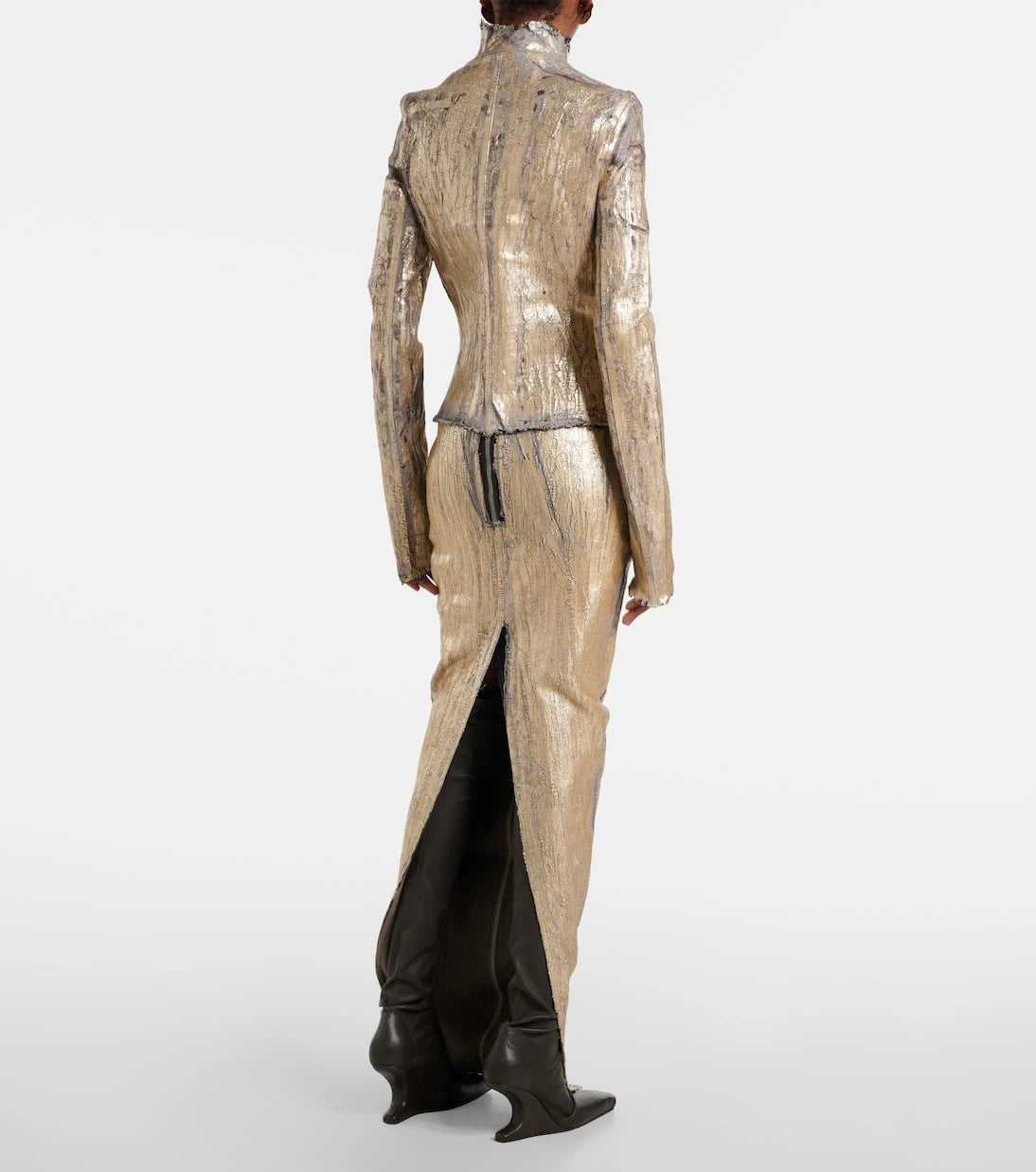 Rick Owens - Gary coated denim jacket