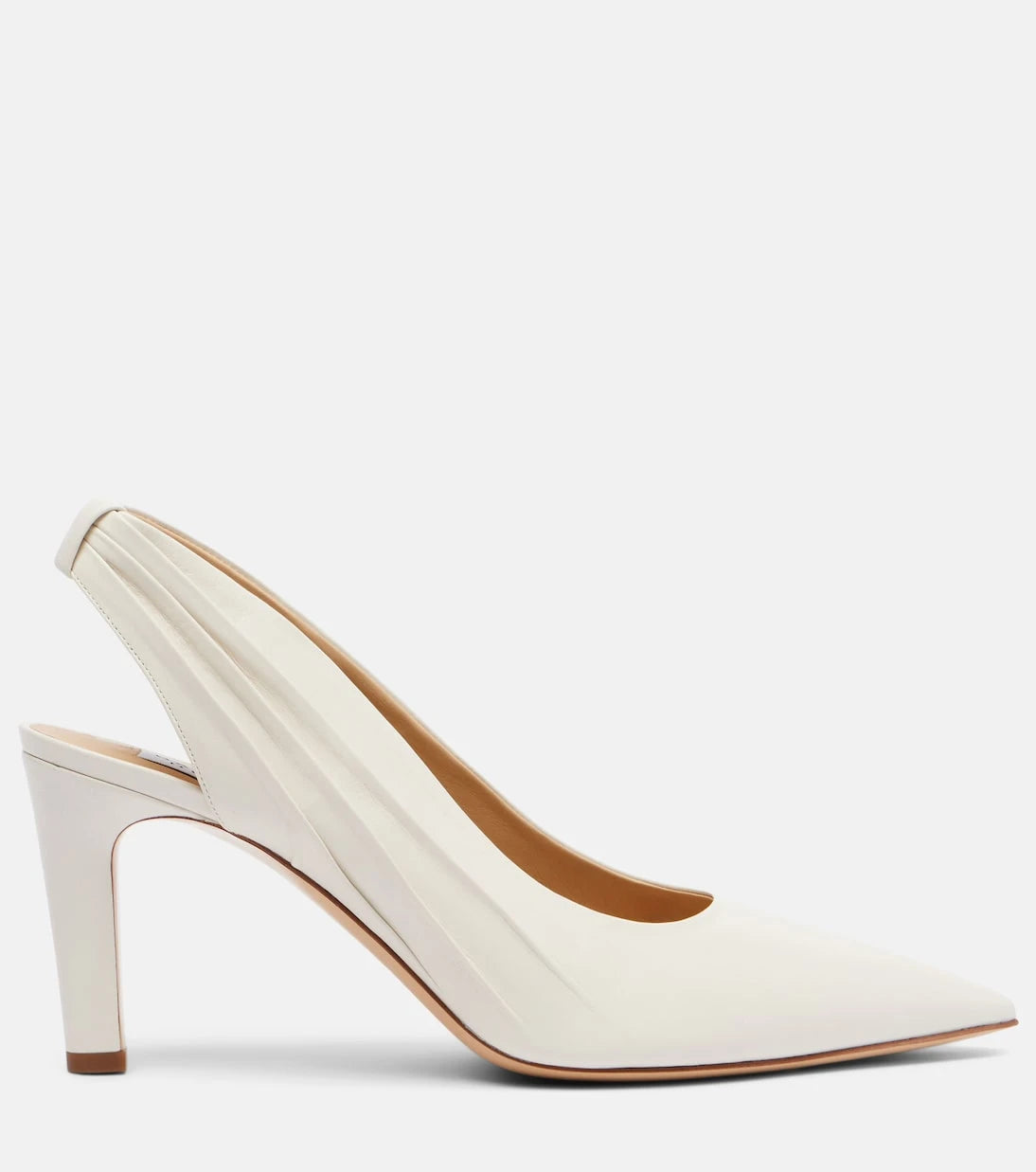 Gabriela Hearst - Amari 90 leather slingback pumps