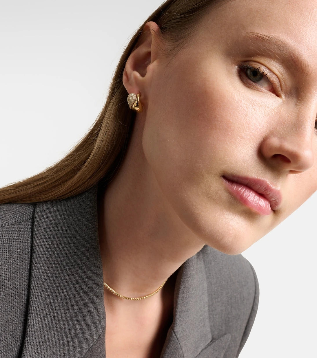 Shay Jewelry - 18kt gold earrings with diamonds
