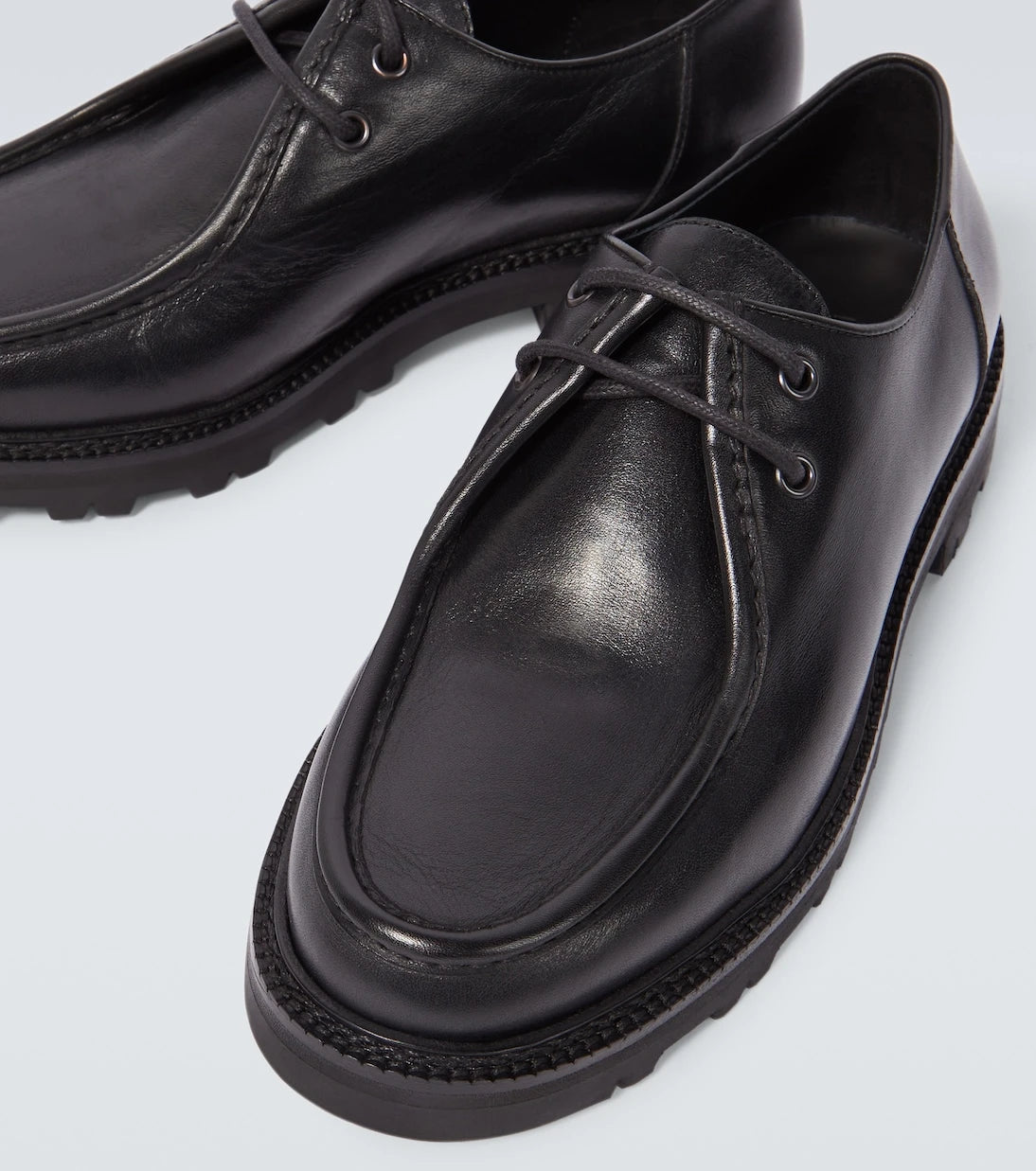 Bode - University leather loafers