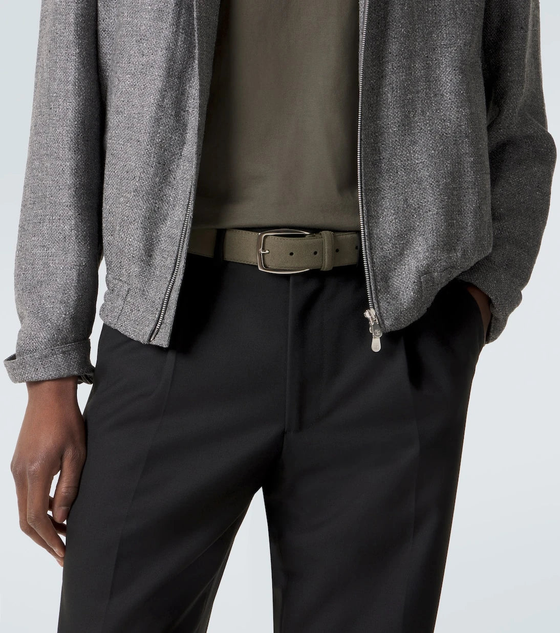 Brioni - Suede belt
