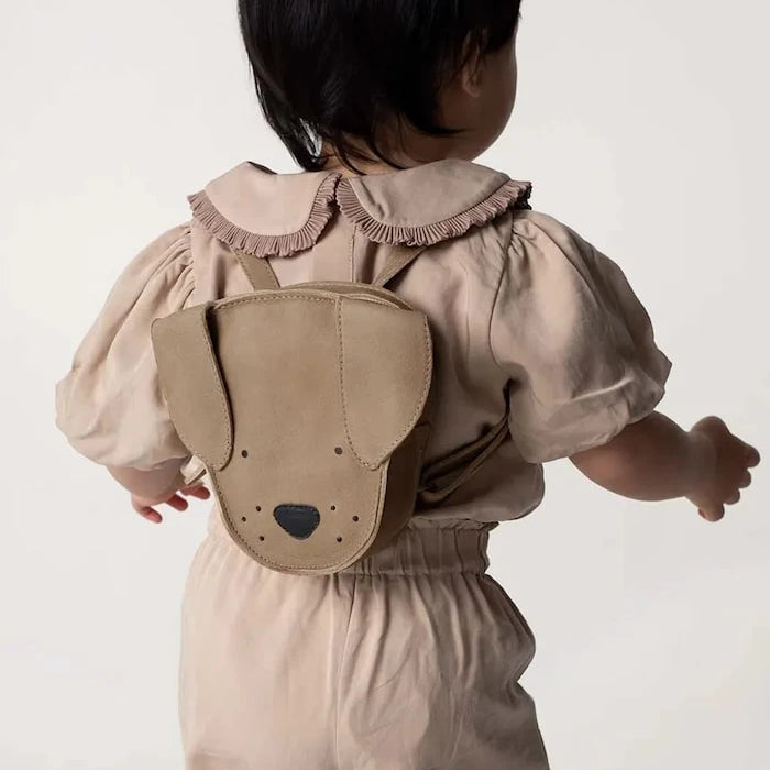 Детска кожена раница Donsje Kapi Classic Backpack Dog