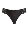Maison Lejaby Black Lace-Detail Gaby Briefs