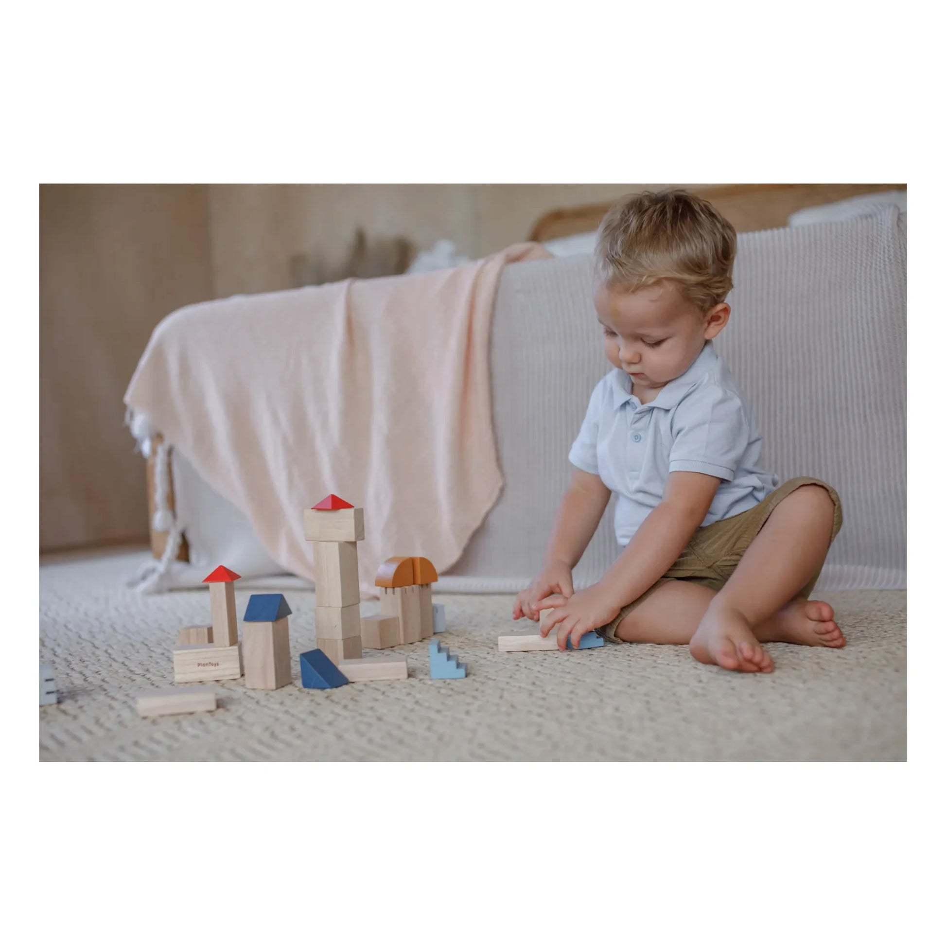 Plan Toys - Tendresse Construction Blocks
