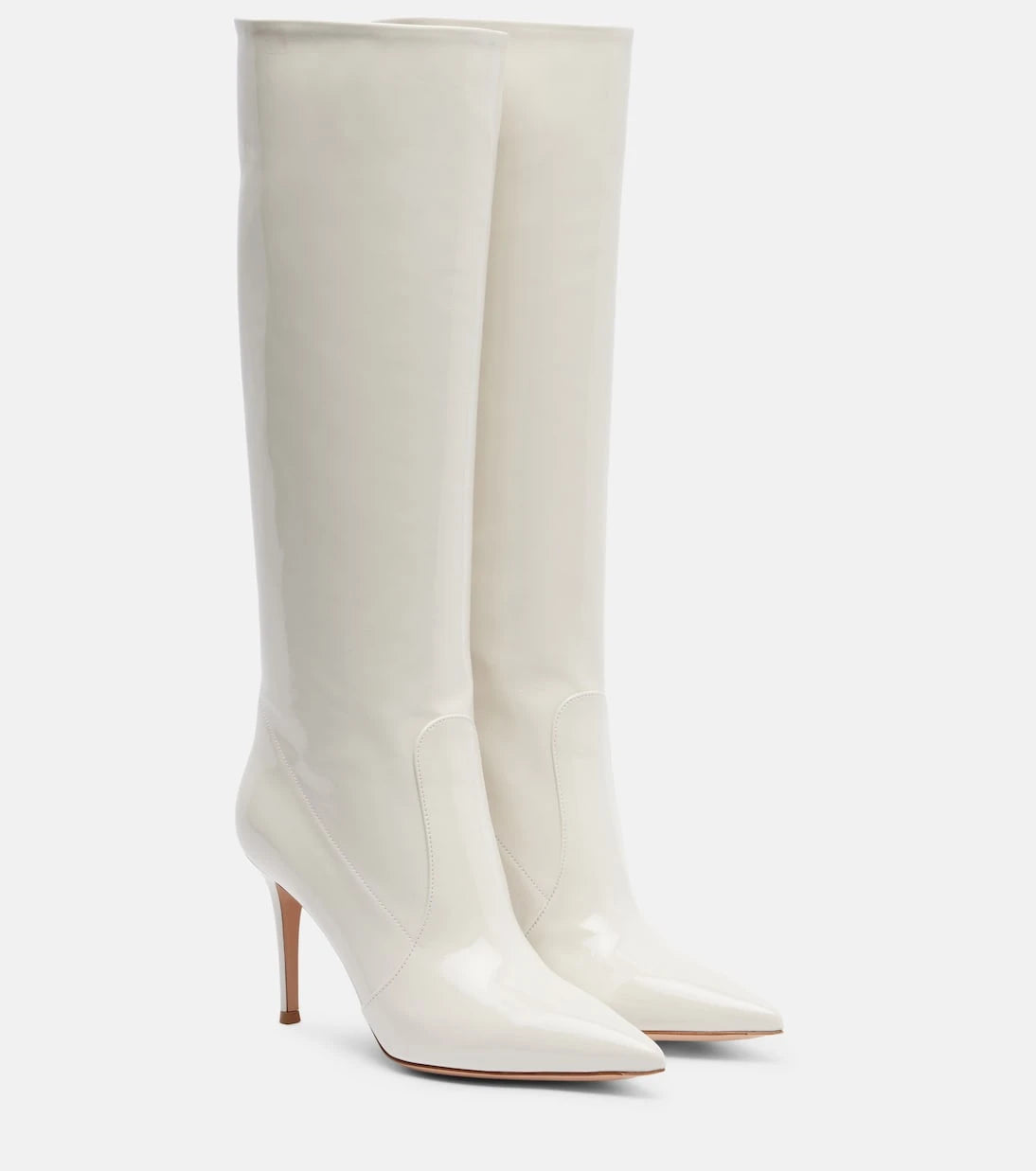 Gianvito Rossi - Hansen 85 patent leather knee-high boots