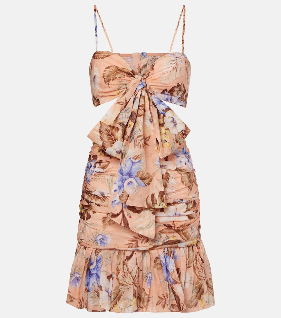 Zimmermann - Coco floral cotton minidress