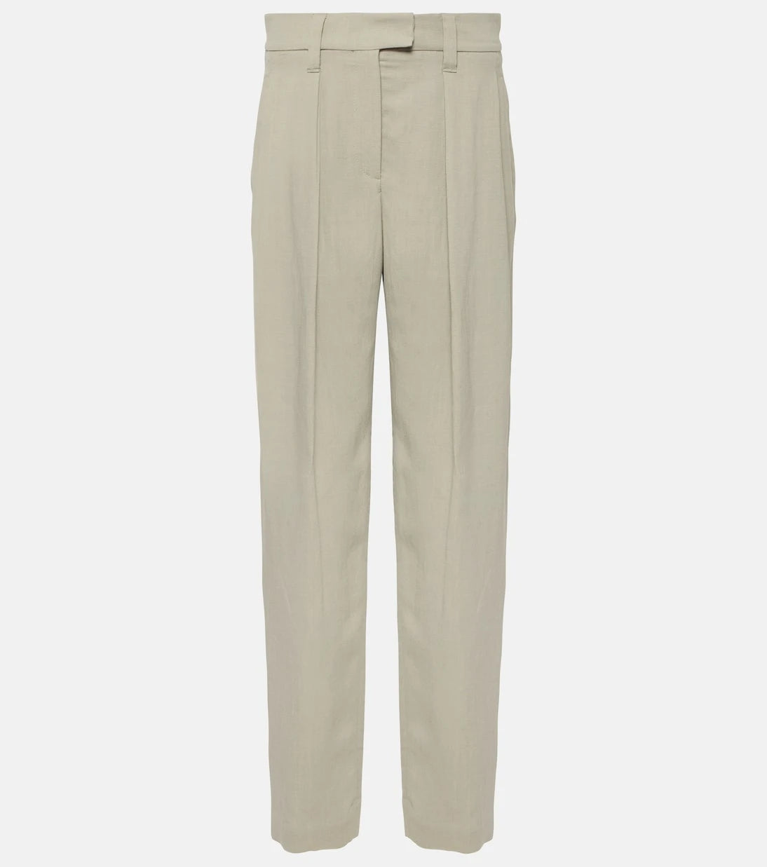 Brunello Cucinelli - Gabardin geniş paçalı pantolon