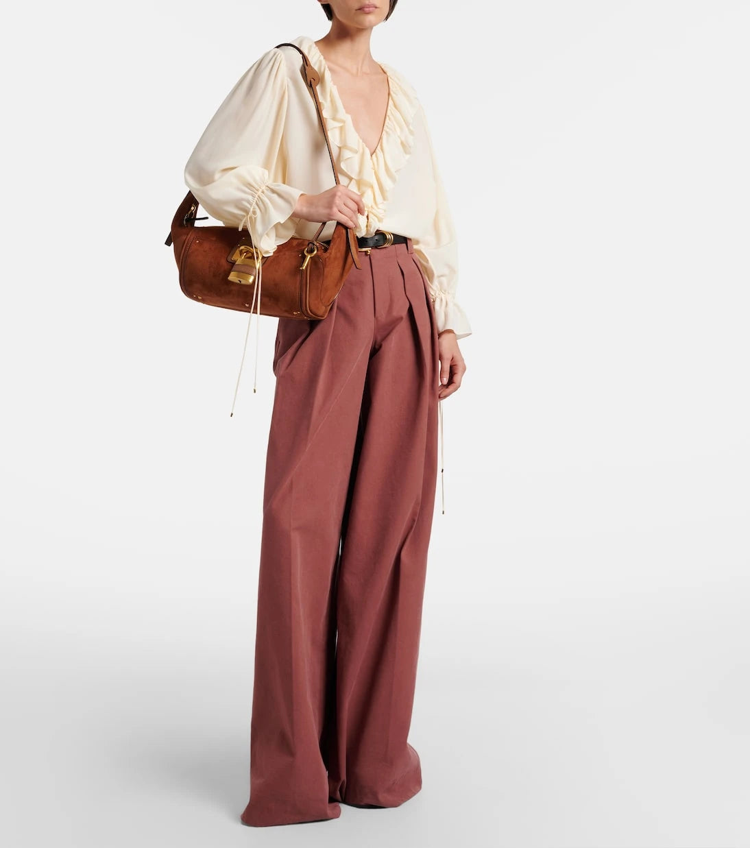 Chloé - Paddington Small suede shoulder bag