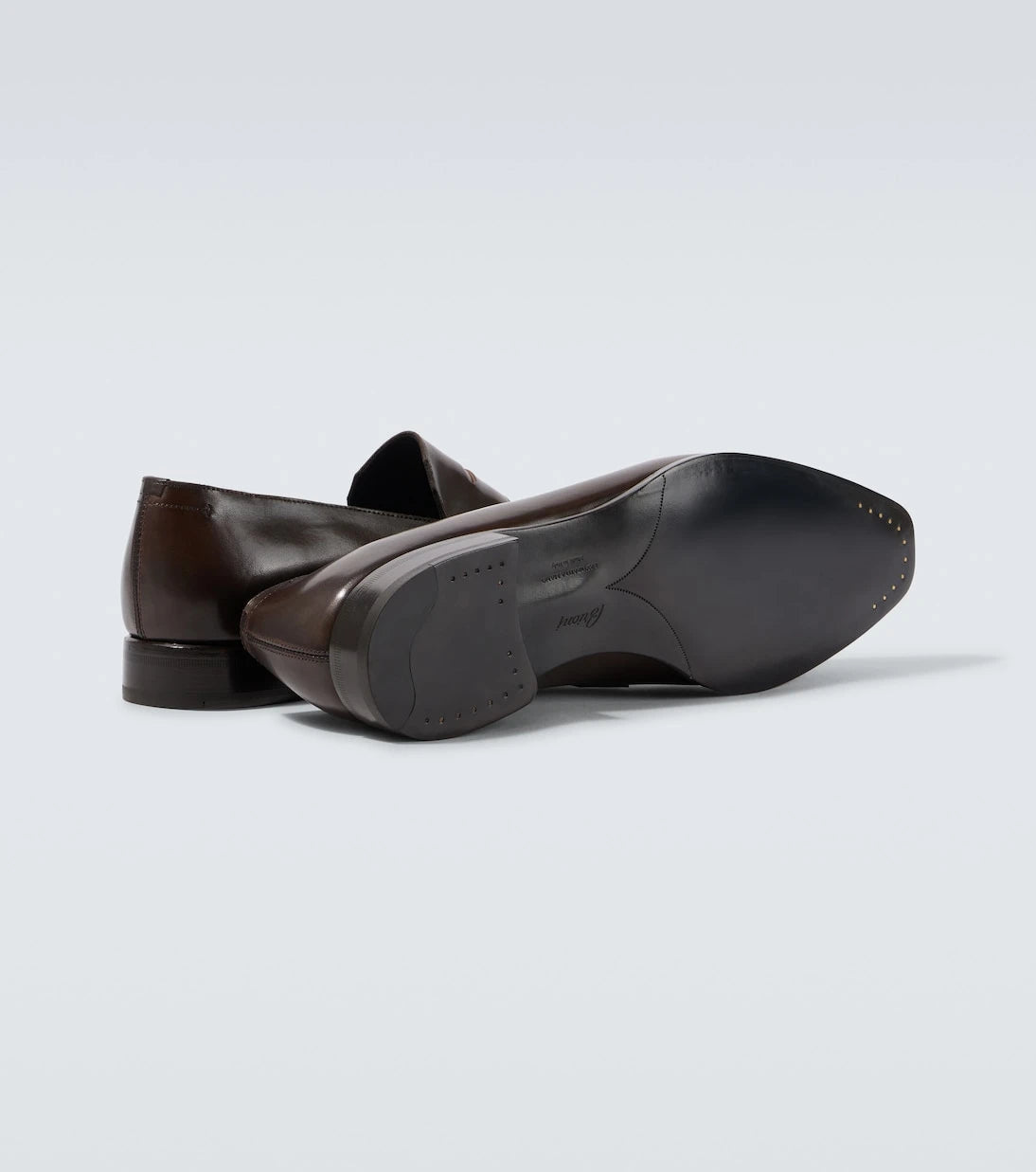 Brioni - Leather penny loafers