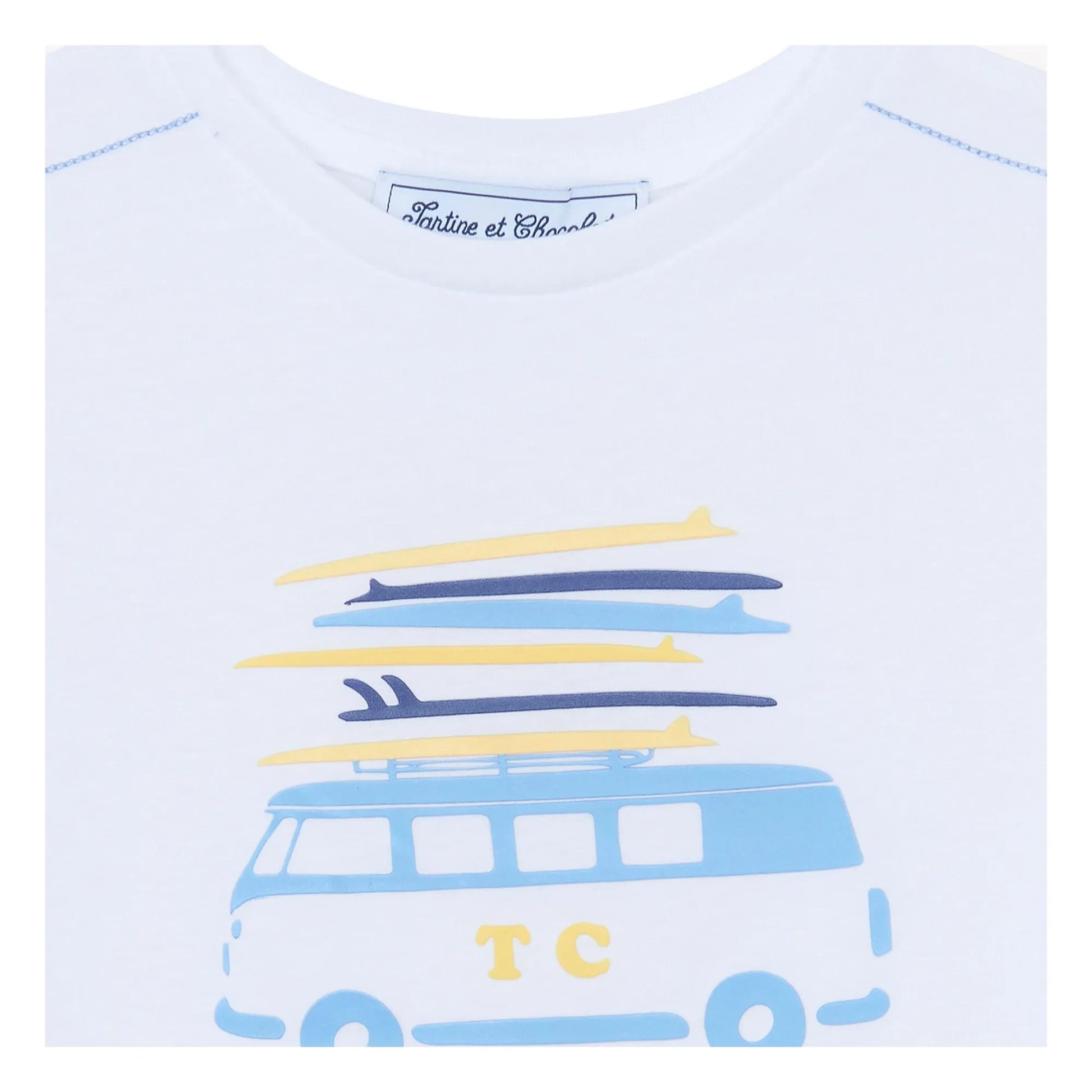 Tartine et Chocolat - Van T-shirt | White