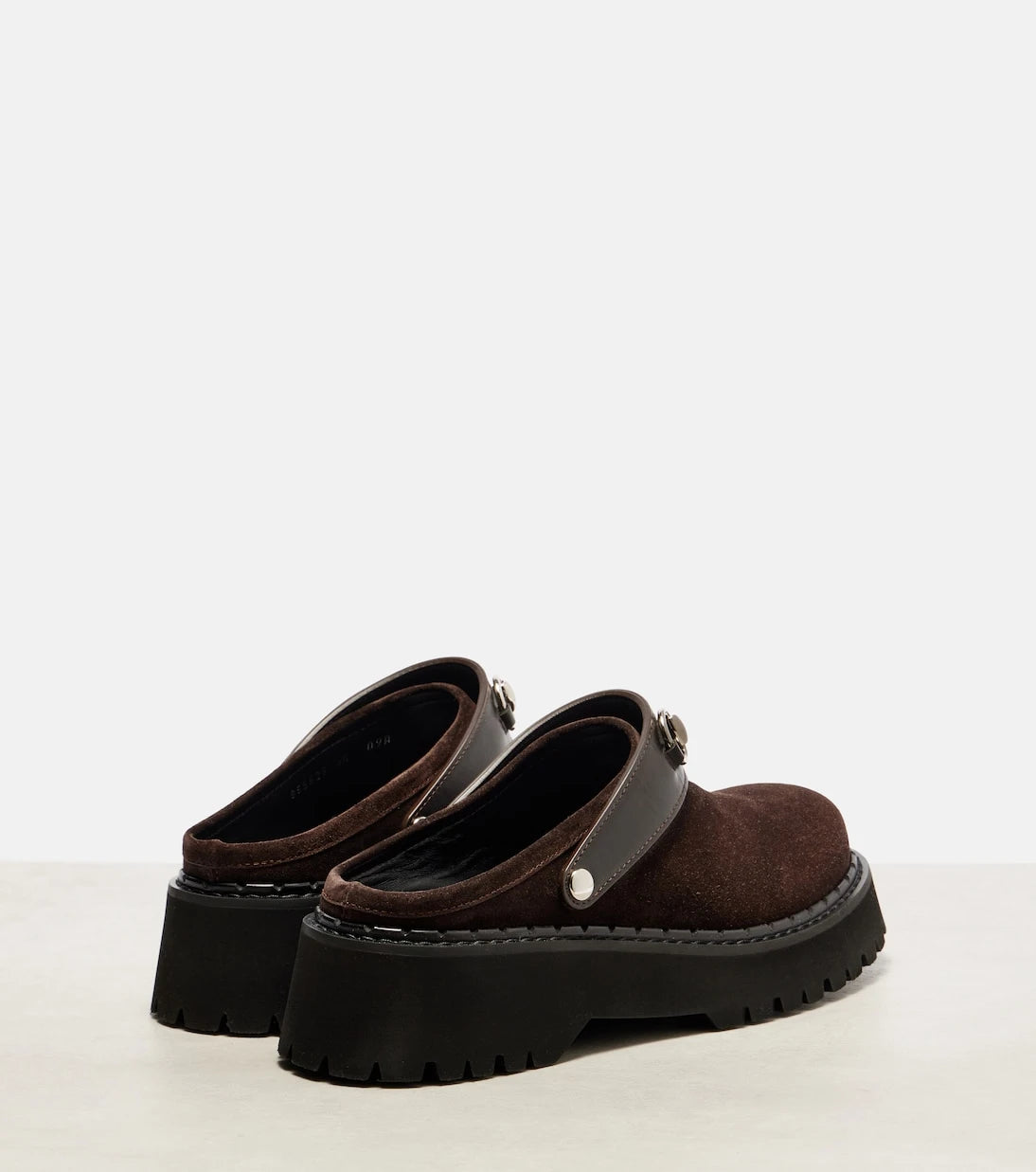 Gucci - Horsebit suede mules