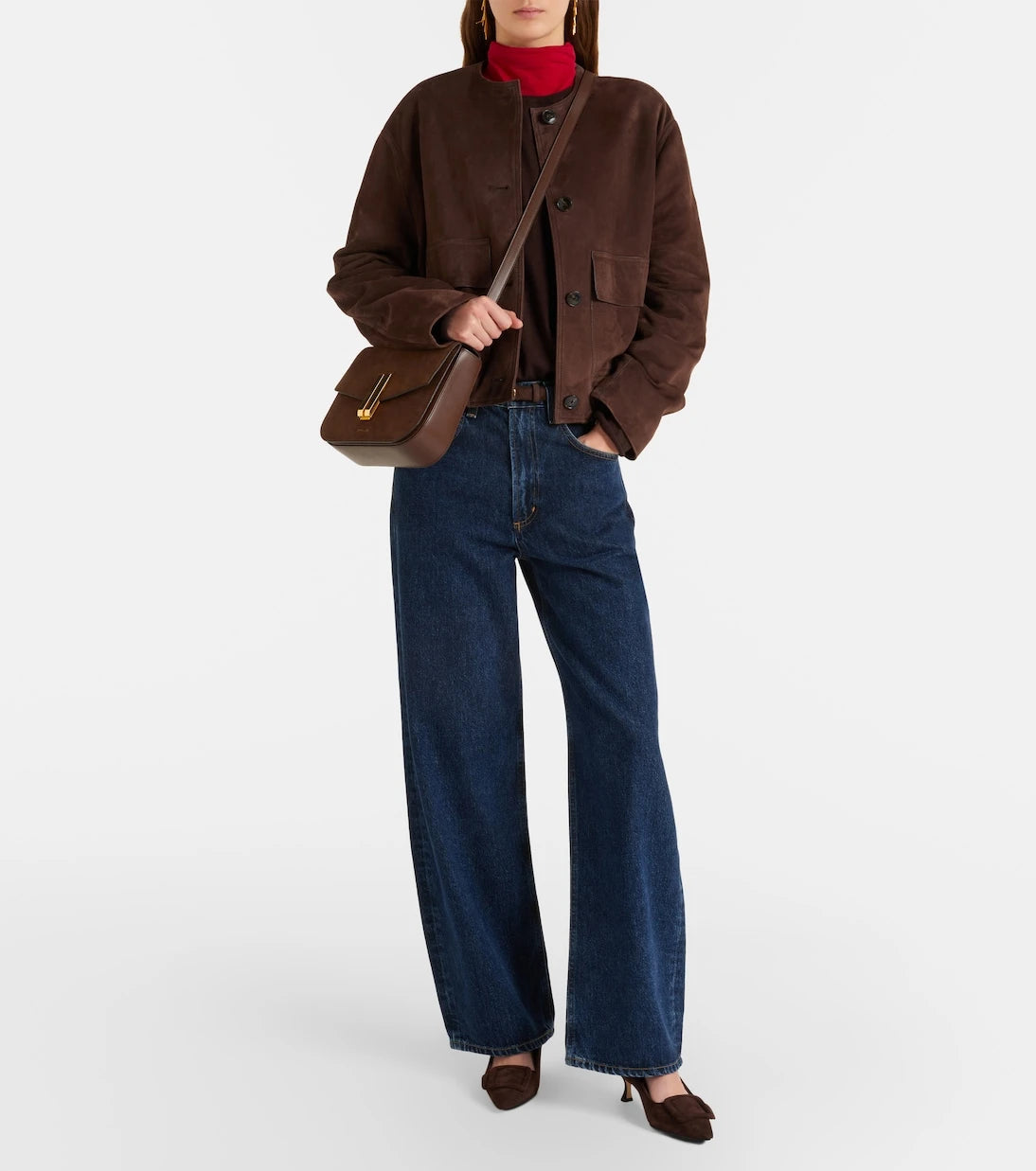 DeMellier - Vancouver suede shoulder bag