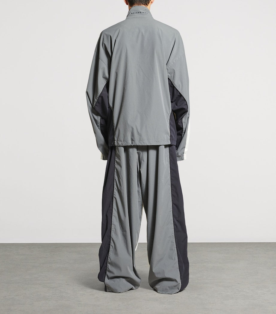 Balenciaga Logo Loop Sports Icon Track Jacket