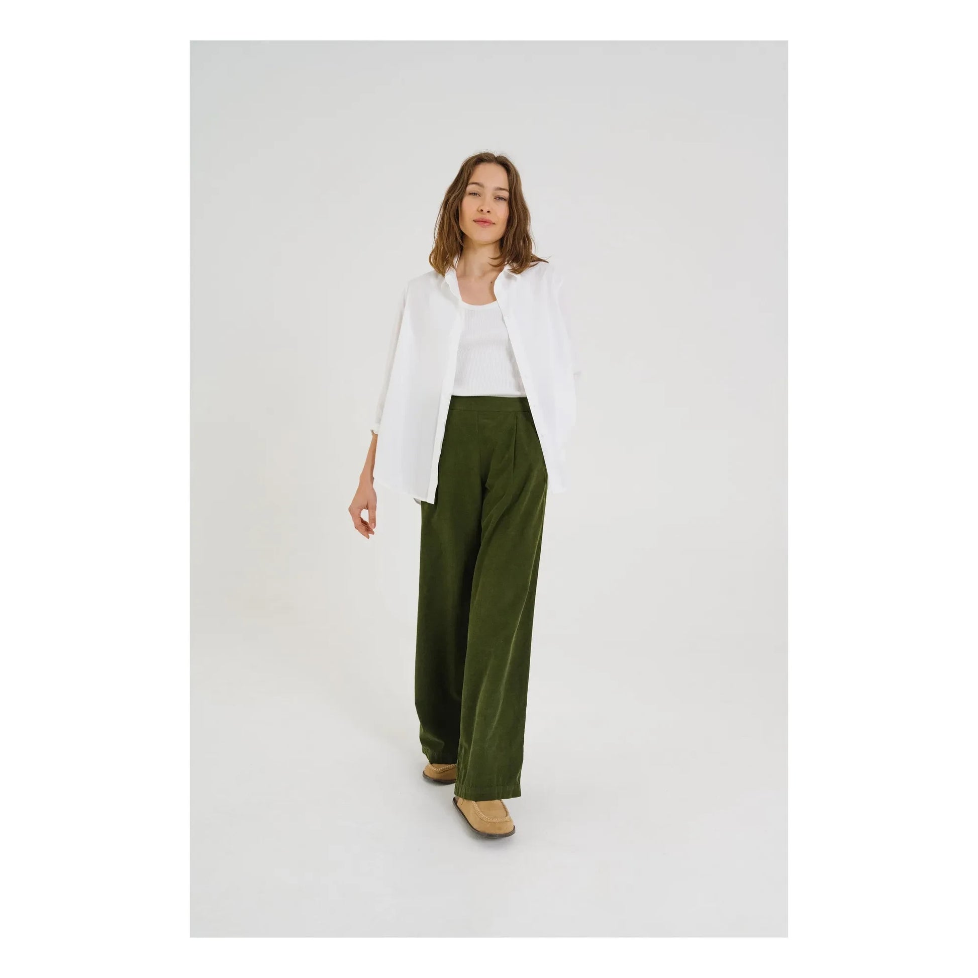 Sacrécoeur - Julie Cotton Poplin Shirt | White