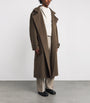 Lemaire Brown Wool Overcoat