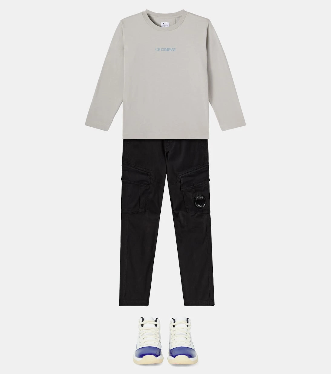 C.P. Company Kids - Logo cotton jersey sweatshirt