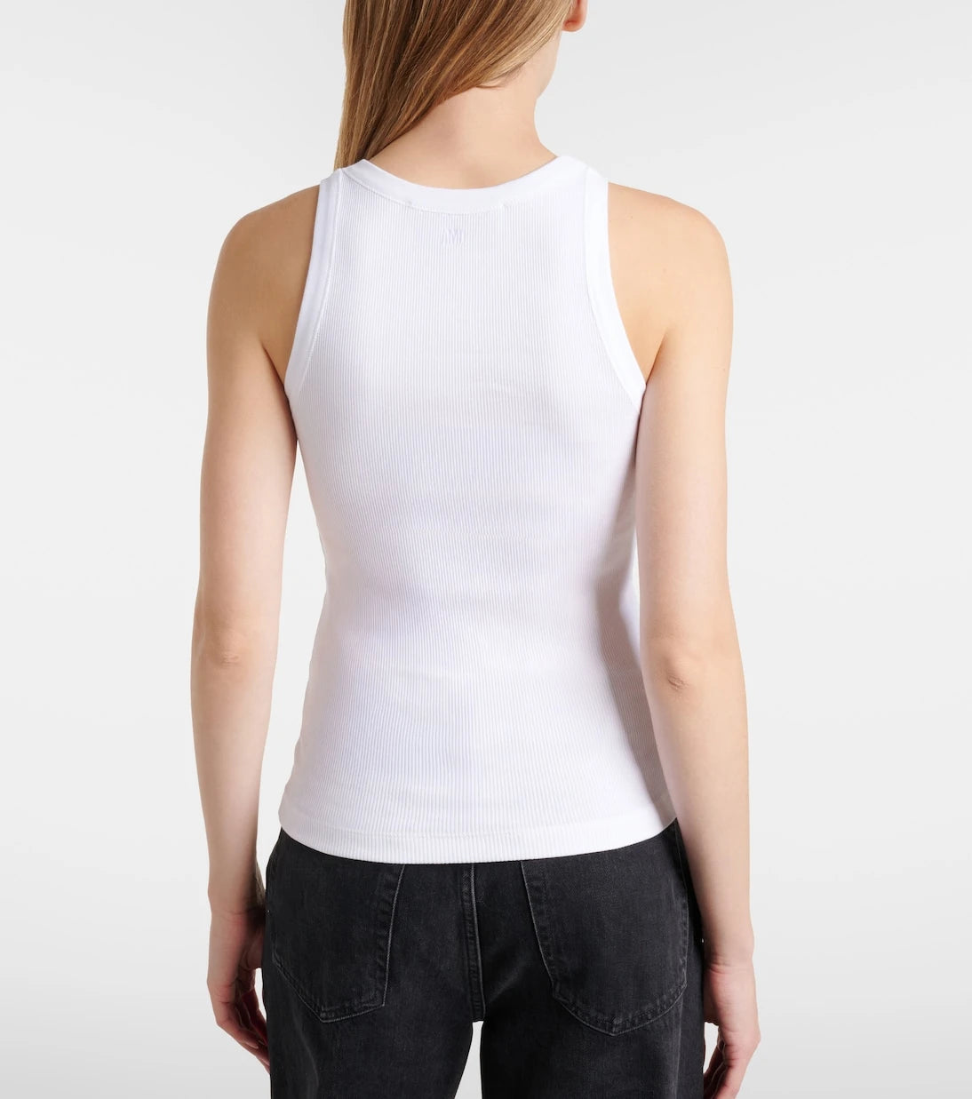 Ami Paris - Ami De Cœur cotton jersey tank top
