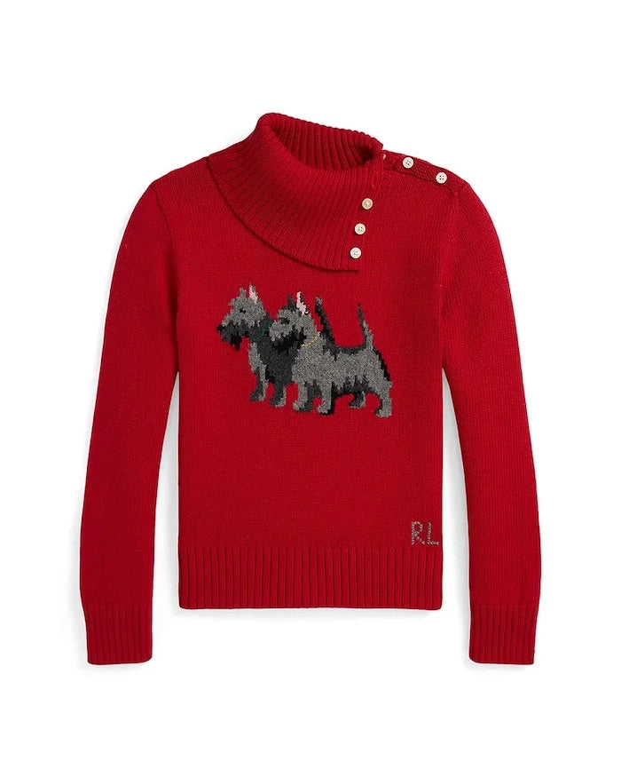 Polo Ralph Lauren Çocuk Pamuklu Kazak