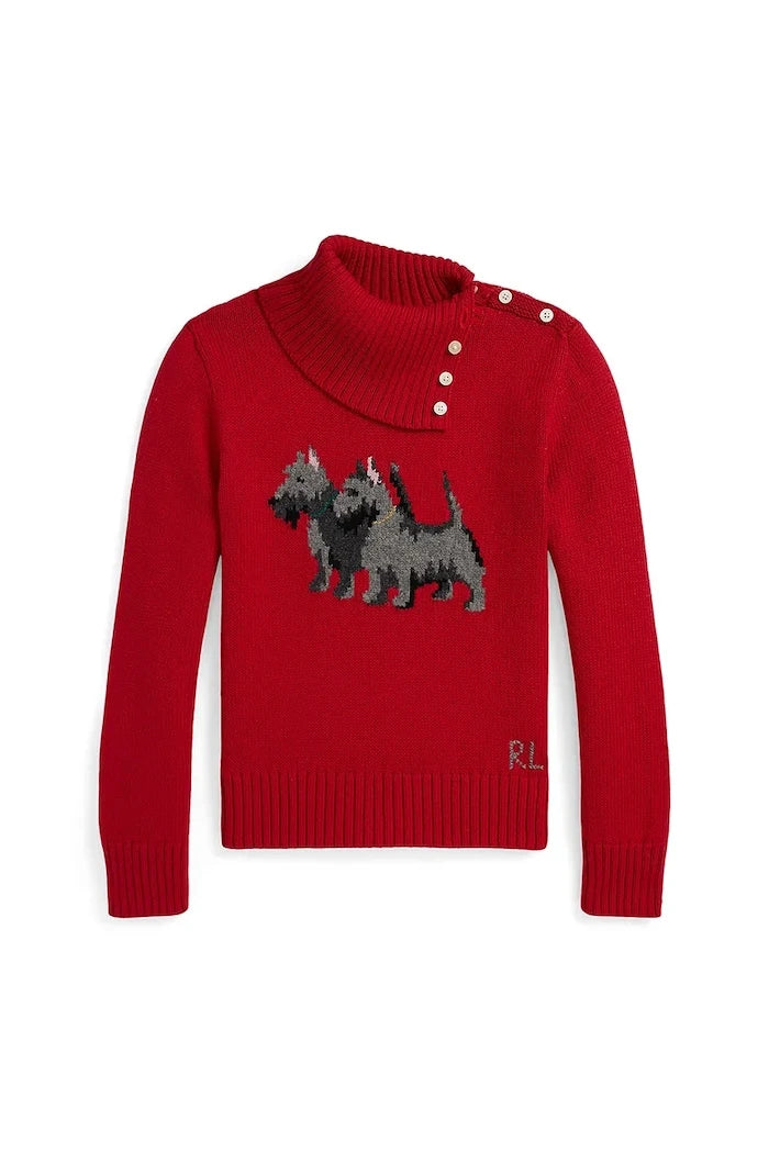 Детски памучен пуловер Polo Ralph Lauren
