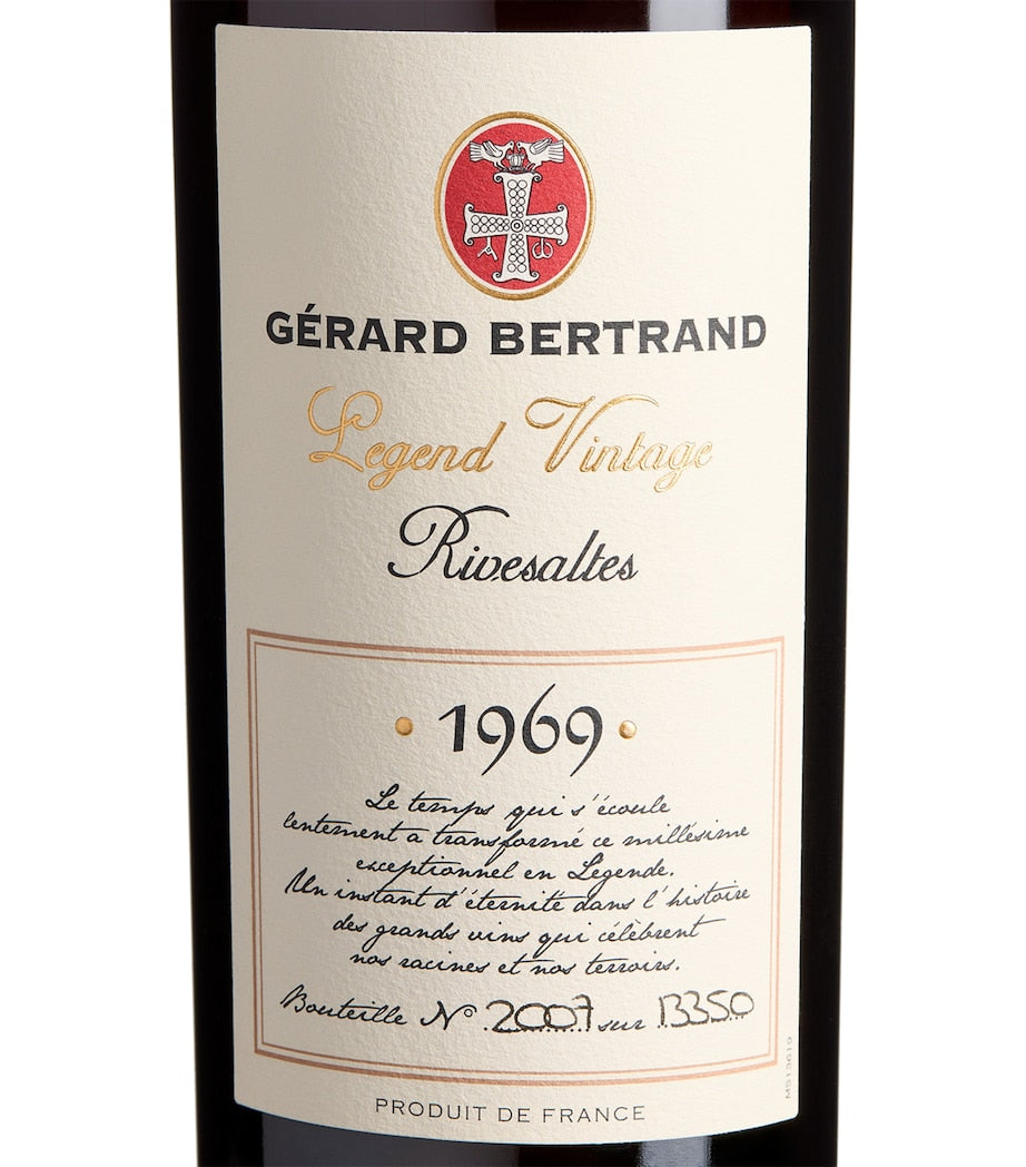 Gerard Bertrand Rivesaltes Legend Vintage 1969 (75cl) Languedoc-Roussillon, France
