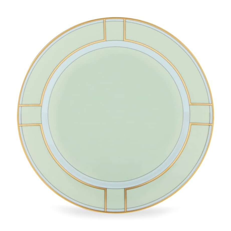 GINORI 1735 Porcelain Colonna Diva Verde Dessert Plate (20cm)