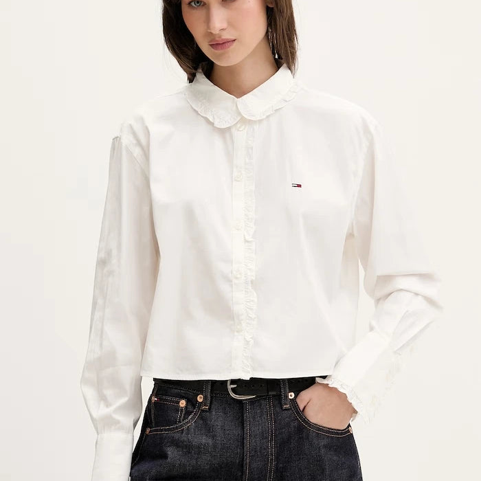 Tommy Jeans риза дамски от памук