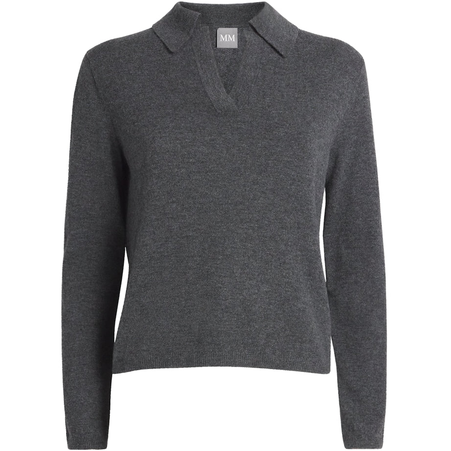 Grey Virgin Wool-Cashmere Moxa Sweater