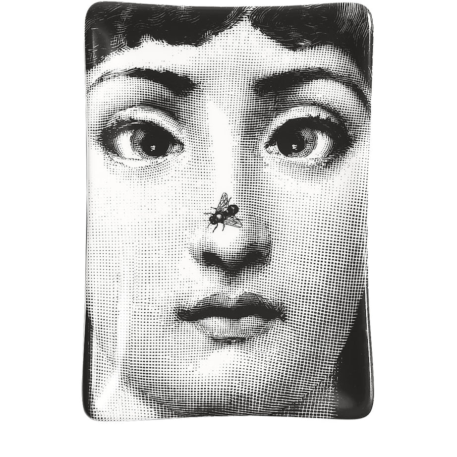 Rectangular Tema e Variazioni Ashtray (10cm x 16cm)