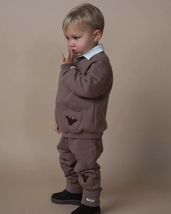 Donsje Joek Trousers Stags Bebek Pamuklu Eşofman Altı