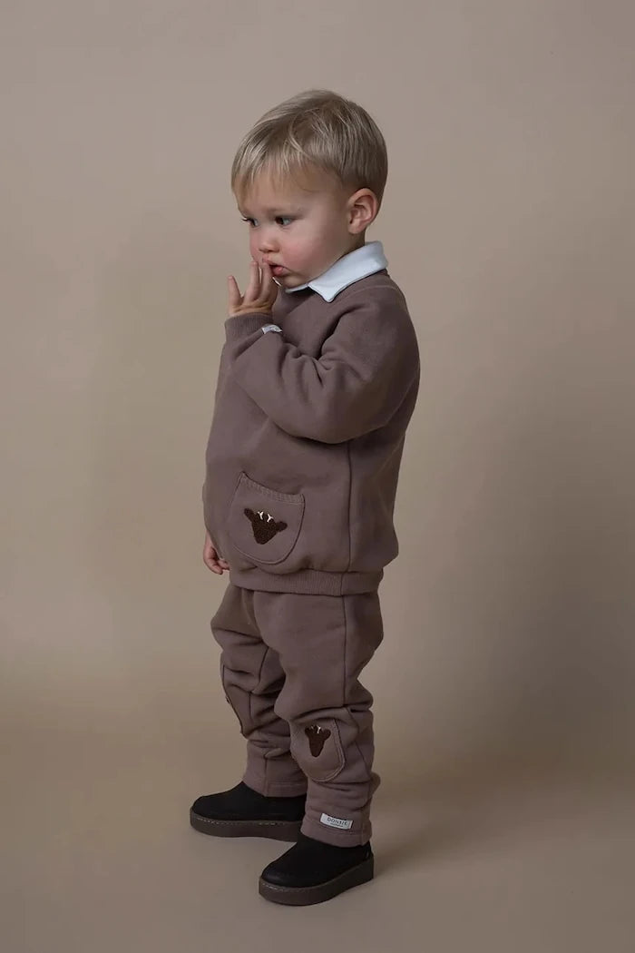 Donsje Joek Trousers Stags Bebek Pamuklu Eşofman Altı