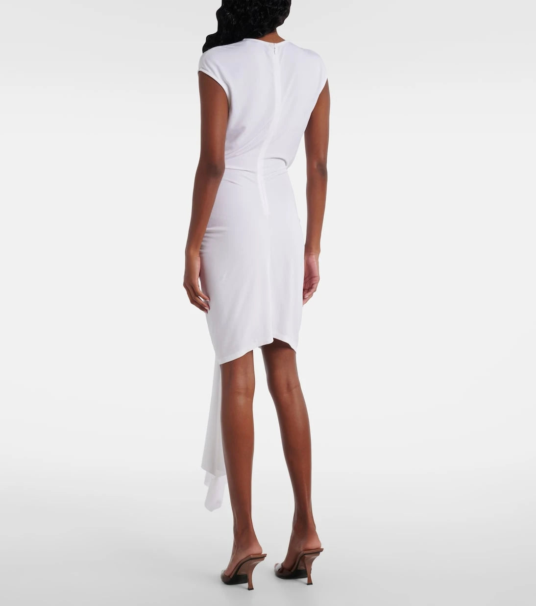 Christopher Esber - Cutout gathered jersey minidress