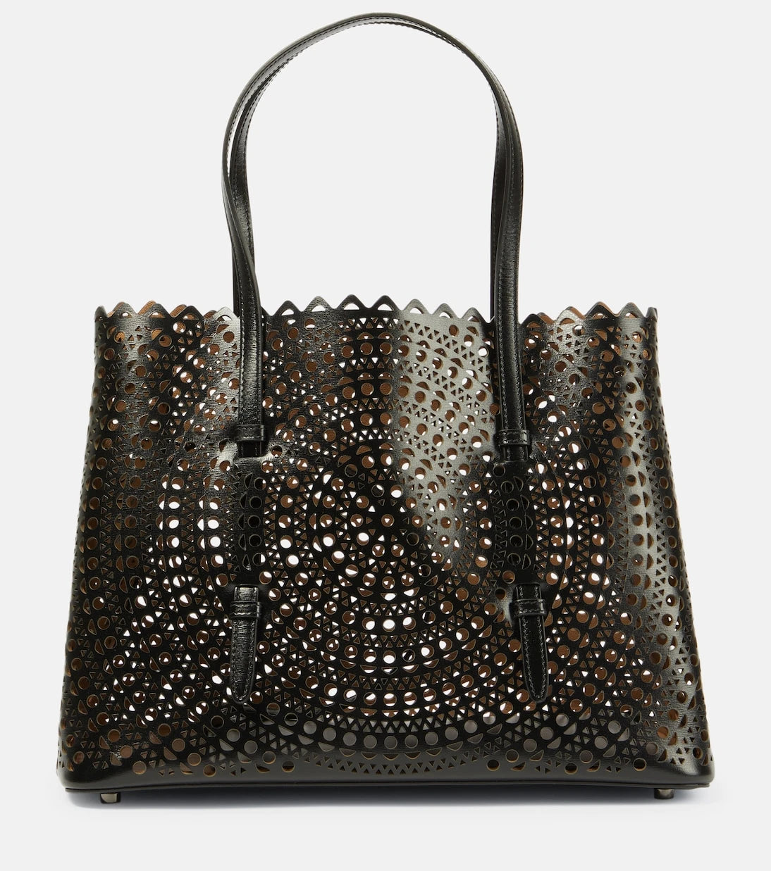 Alaïa - Le Mina 32 New Vienne leather tote bag