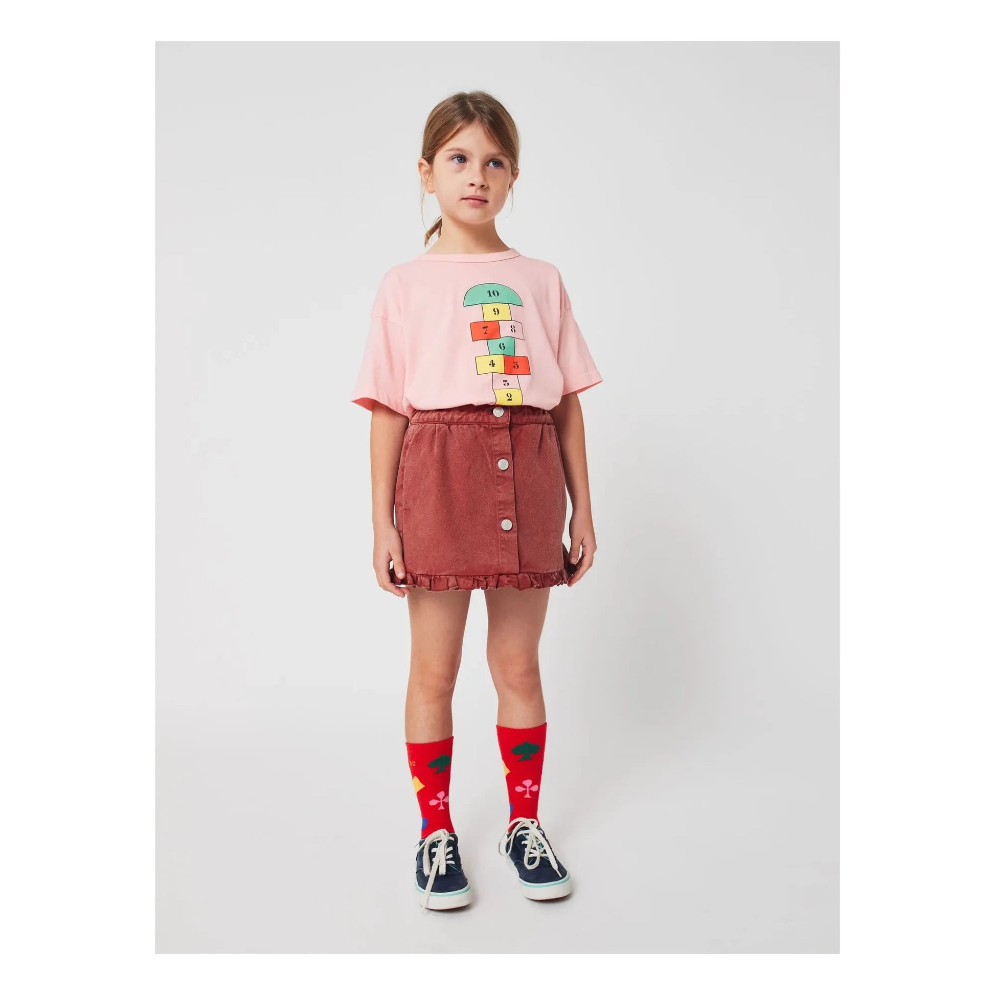 Bobo Choses - Twill skirt | Brown