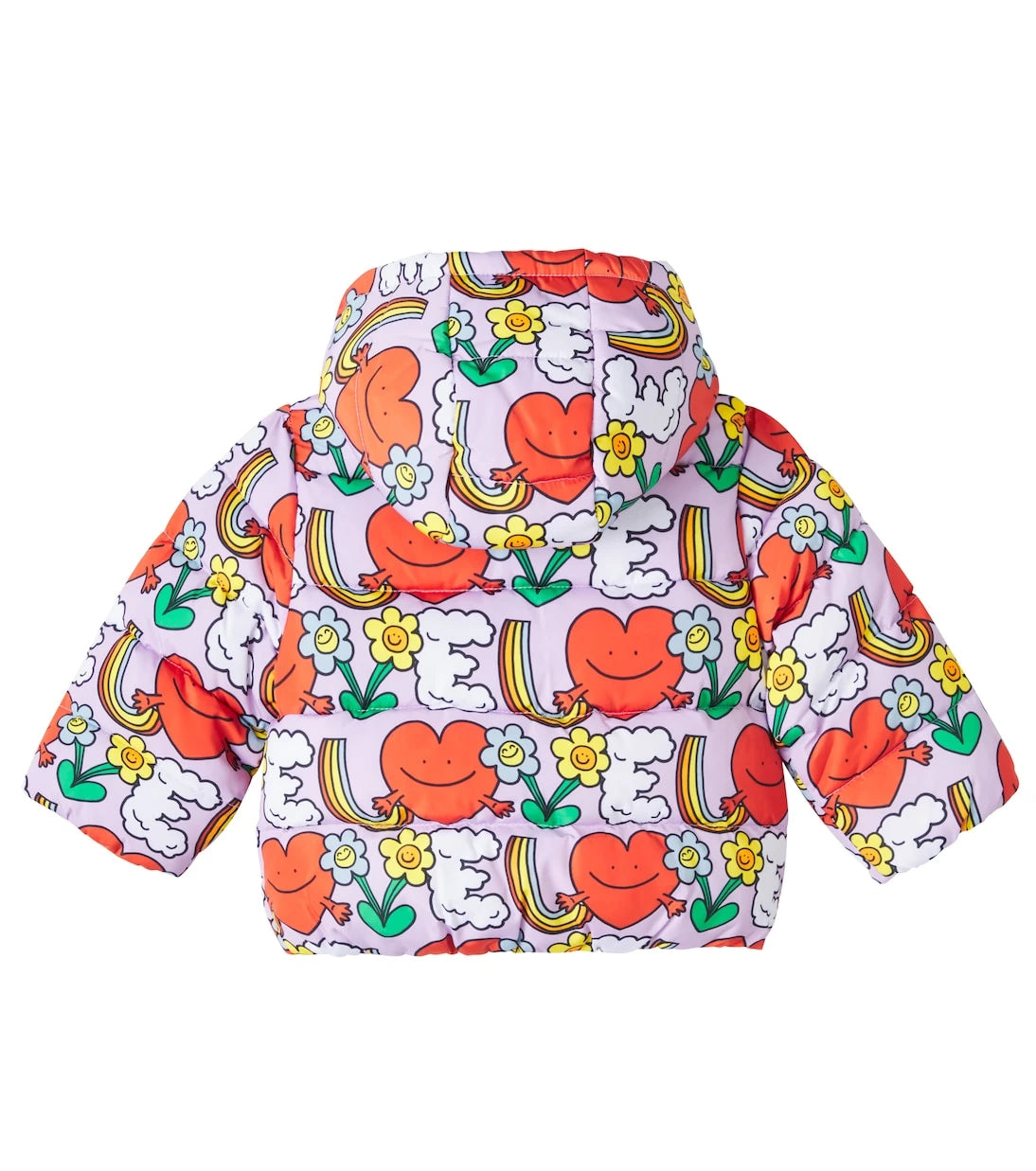 Stella McCartney Kids - جاكيت منفوخ مطبوع للأطفال