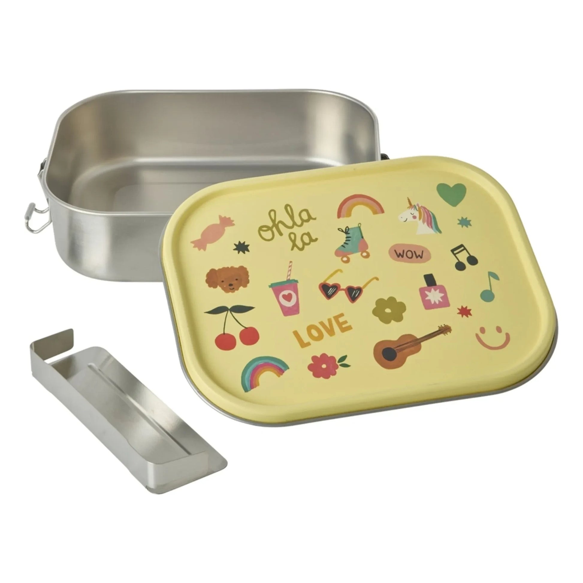 Rice - Lunch-box Unicorn | Pale yellow