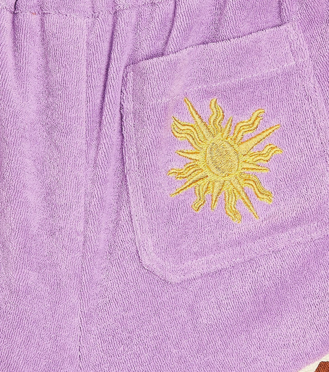 Zimmermann Kids - August colorblocked terry shorts