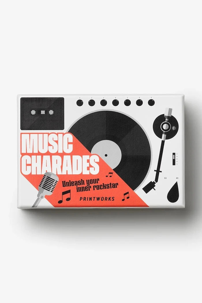 Игра на карти Printworks Music Charades 15 x 10 x 5 cm
