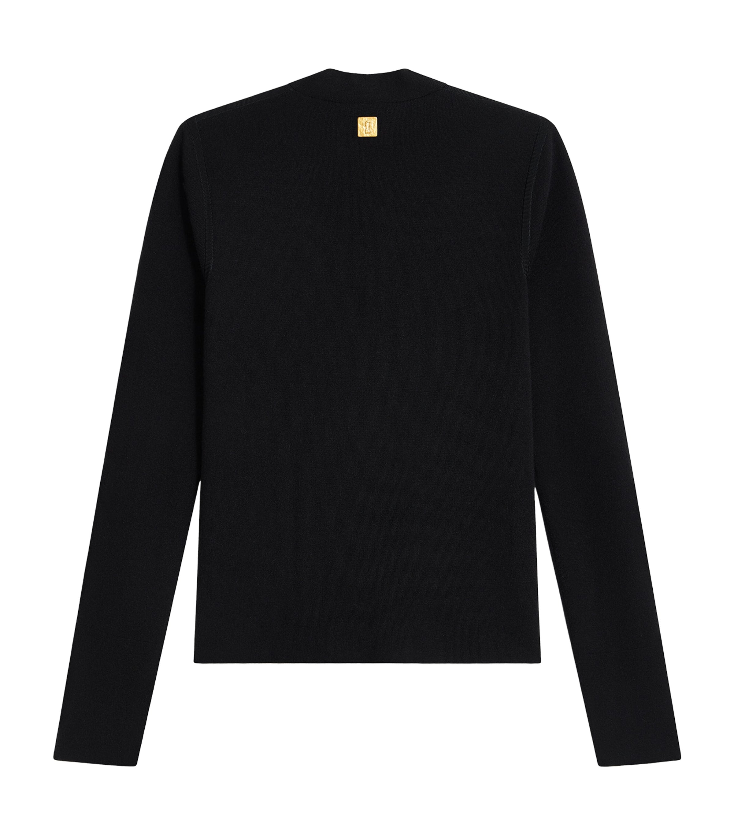 Wool-Blend Anatomy Cardigan