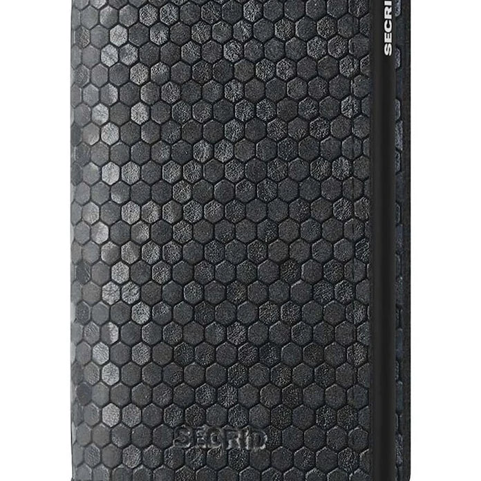 Кожен портфейл Secrid Slimwallet Hexagon Black